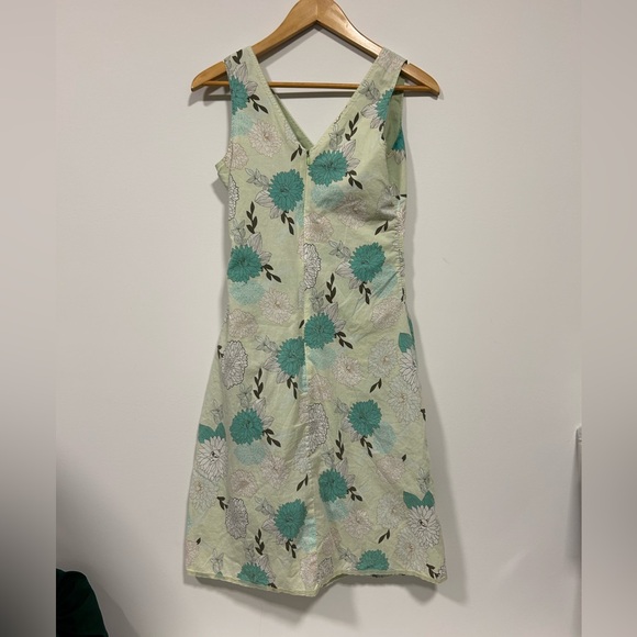 Green floral dress - Picture 2 of 2
